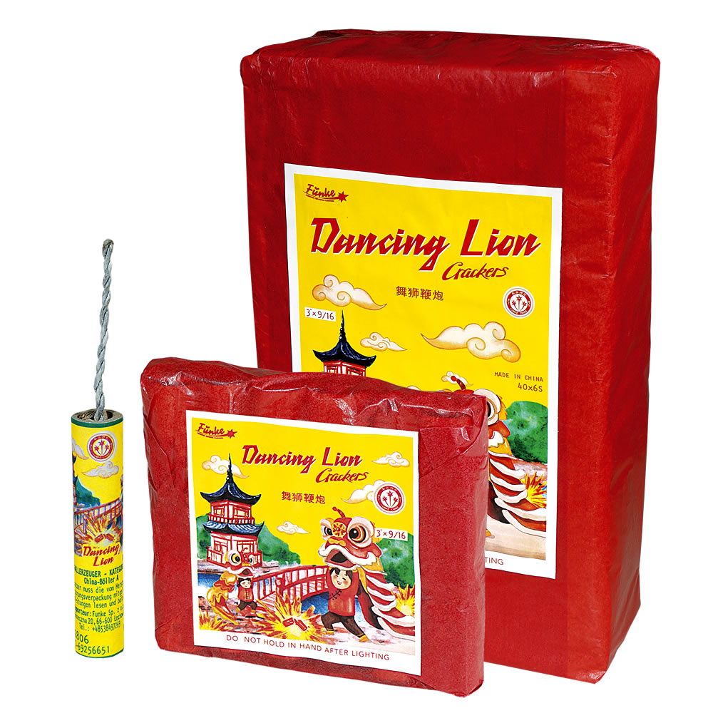Funke China Böller A - Dancing Lion Version ( Päkchen ) P1