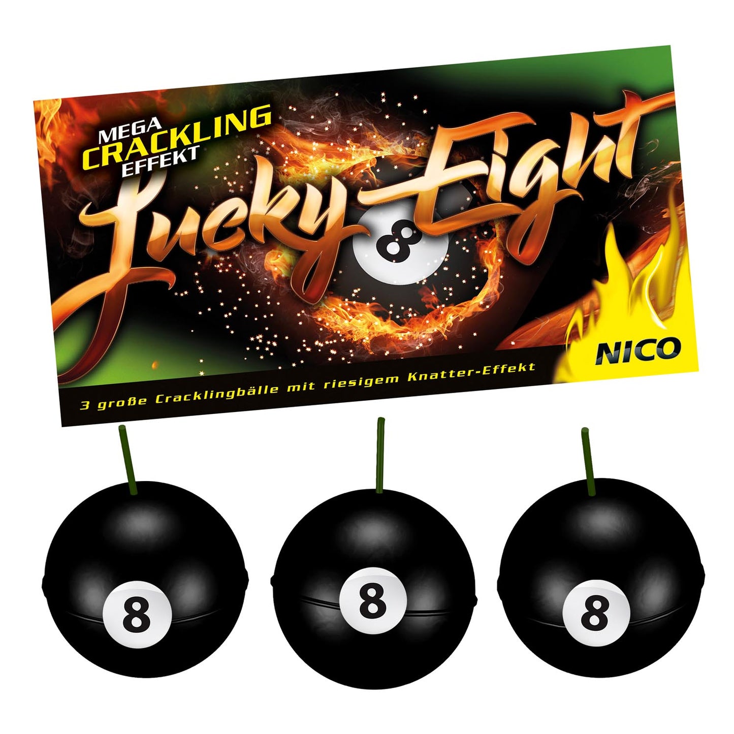 Nico Lucky Eight 3er-Beutel