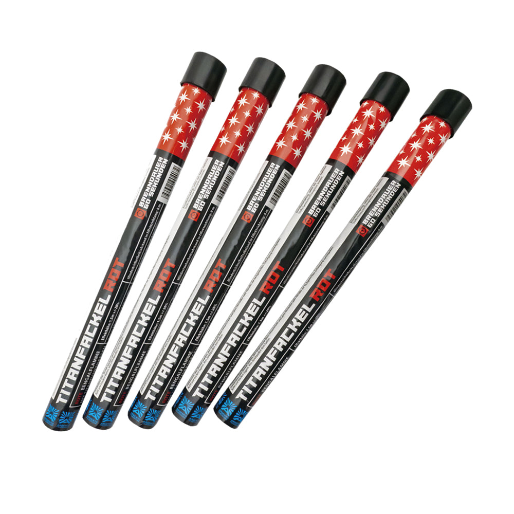 Argento Titanfackel rot