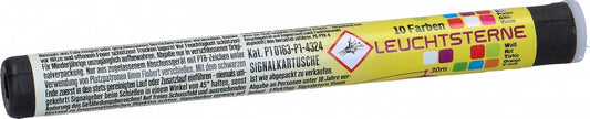 Zink Signalsterne 15mm, 10 Farben