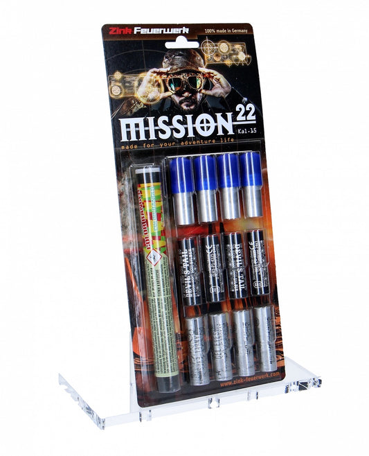 Zink Mission 22 Sort. 15mm