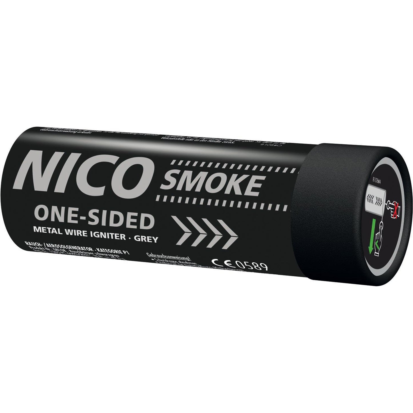 NICO Smoke, 80 s, schwarz-grau